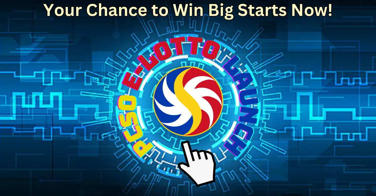 You are currently viewing PCSO E-Lotto Launch: Your Chance to Win Big Starts Now!