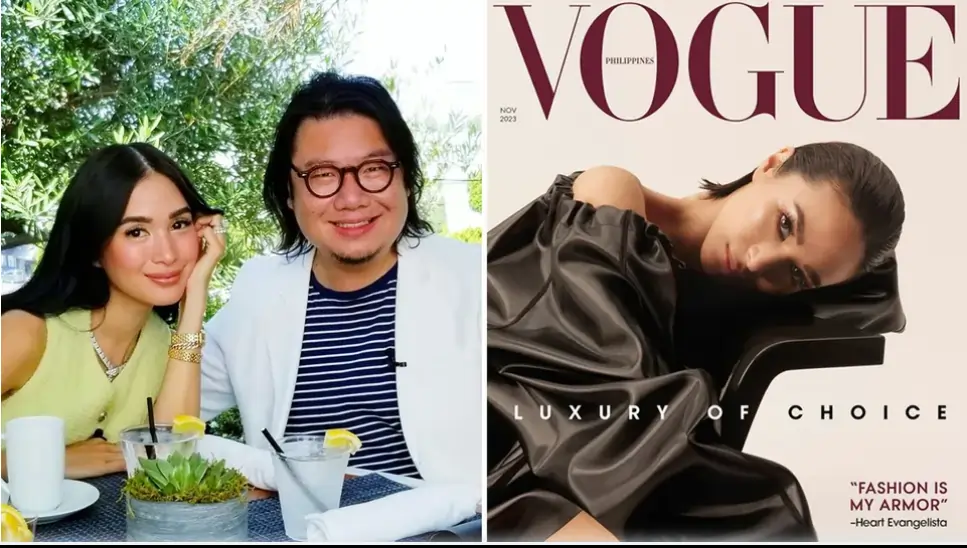 Heart Evangelista's picture with Kevin Kwan