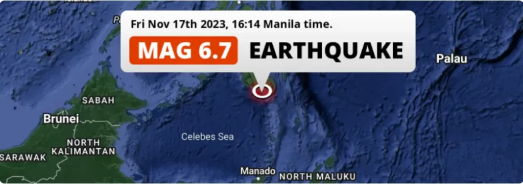 magnitude 6.7 earthquake