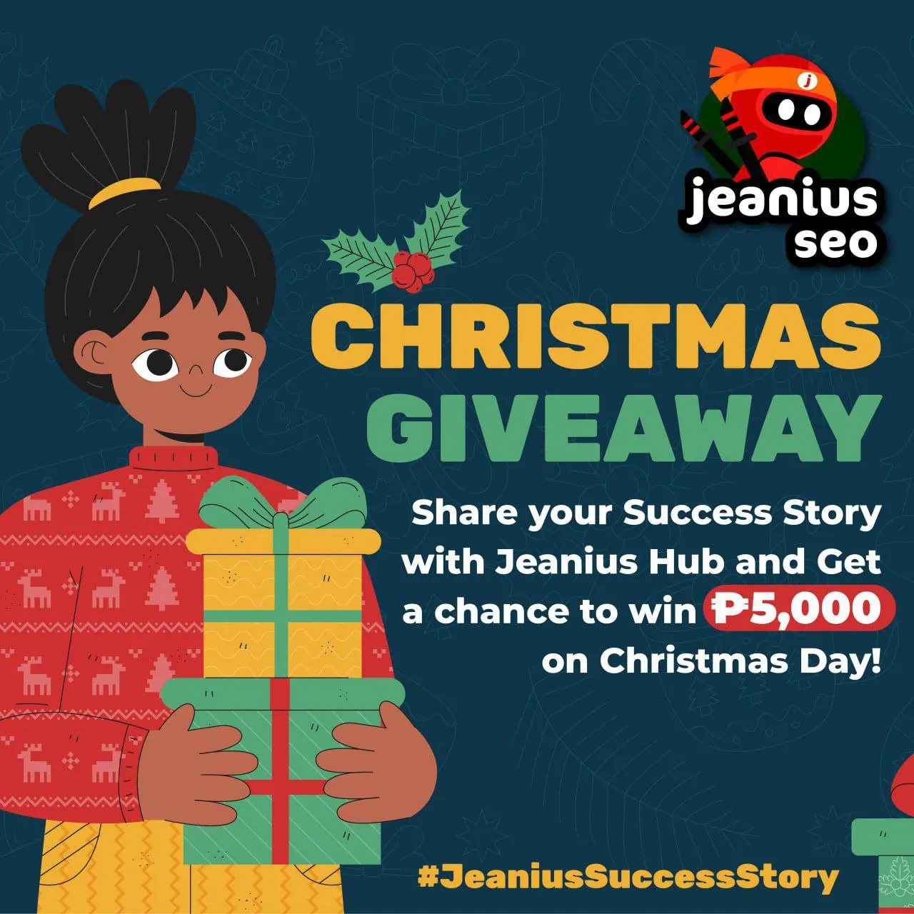 Read more about the article Jeanius Hub to Host Success Story Christmas Giveaway