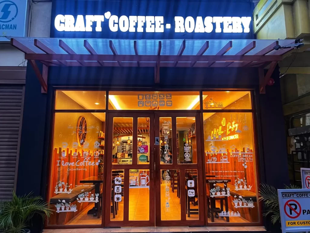 Craft Coffee Entrance
