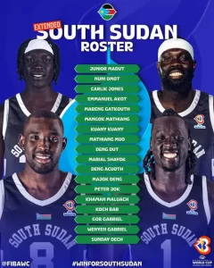 Read more about the article South Sudan Basketball Team: The Rising Team of 2024 Paris Olympics