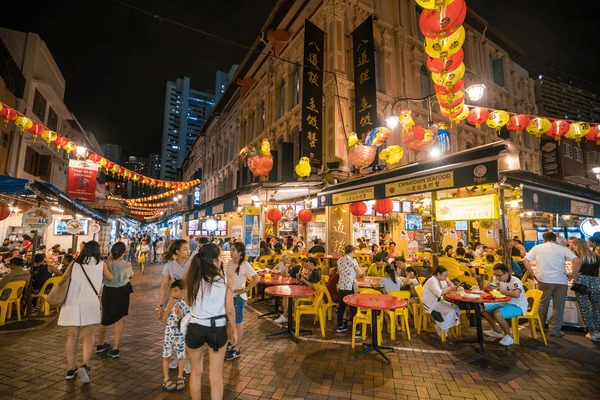 street markets and food